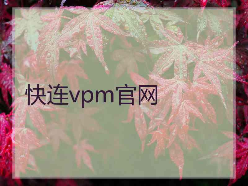 快连vpm官网