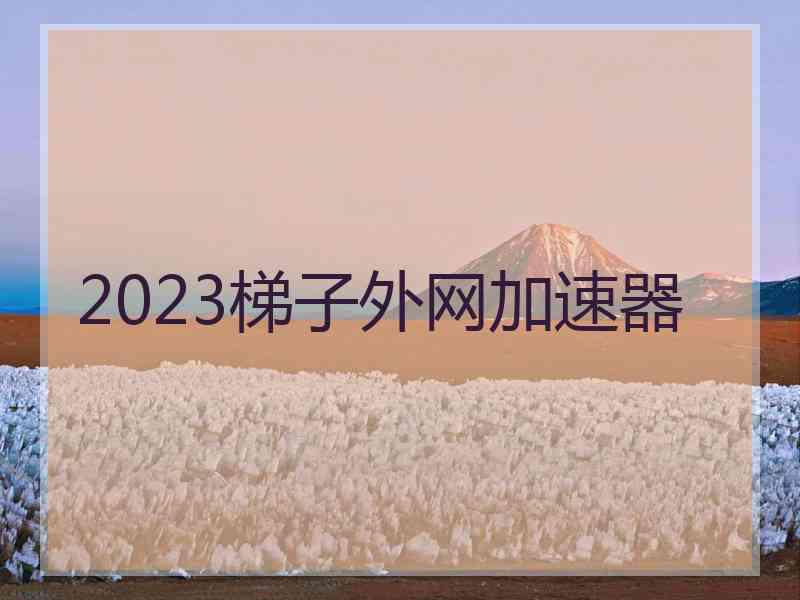 2023梯子外网加速器