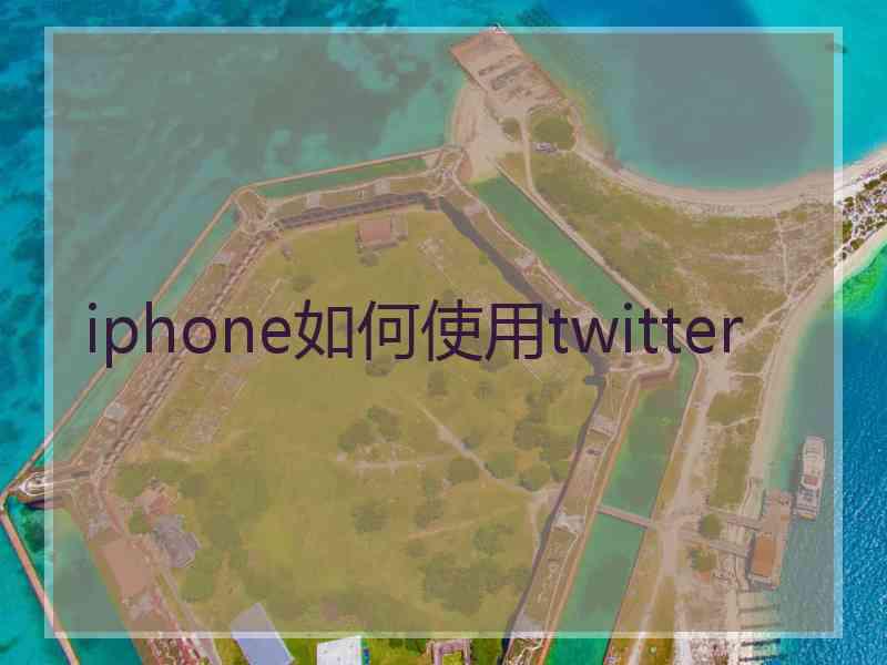 iphone如何使用twitter