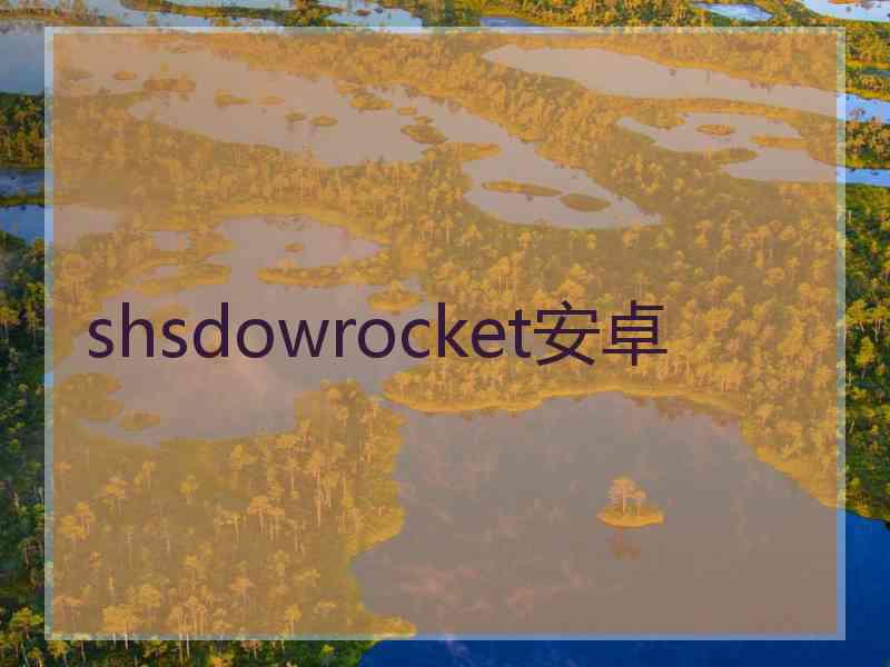 shsdowrocket安卓