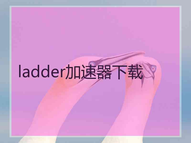 ladder加速器下载