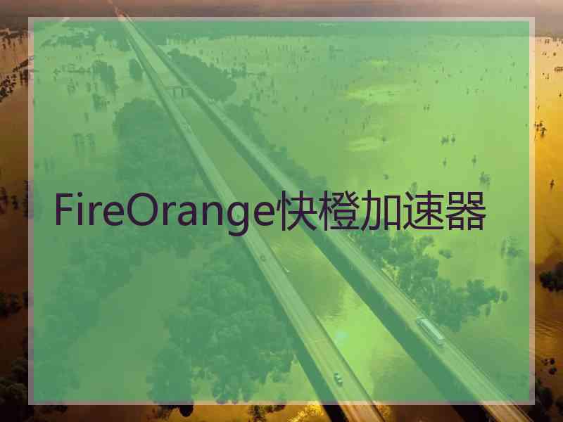 FireOrange快橙加速器