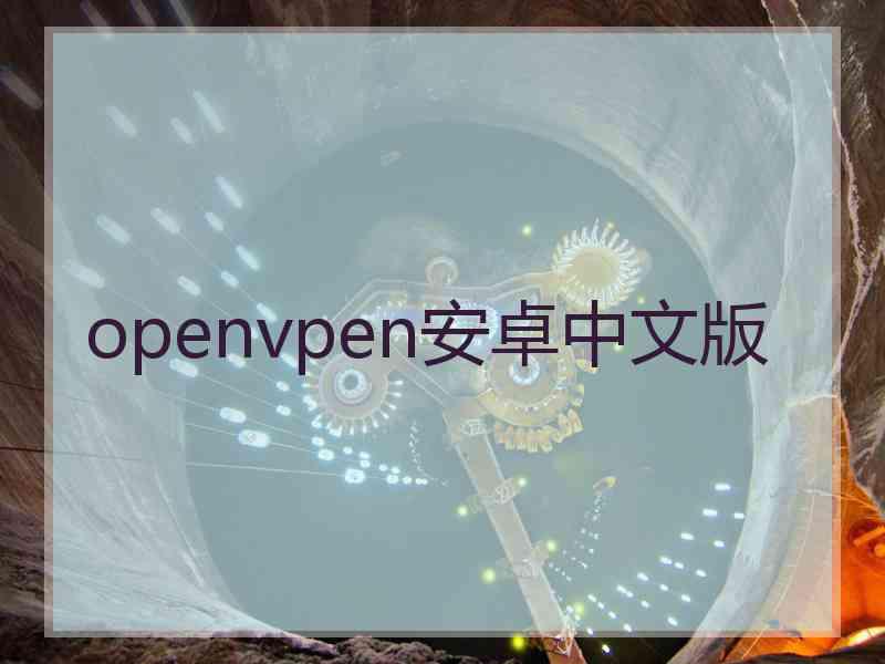 openvpen安卓中文版