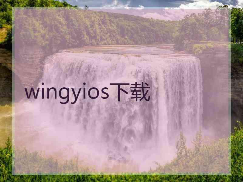 wingyios下载