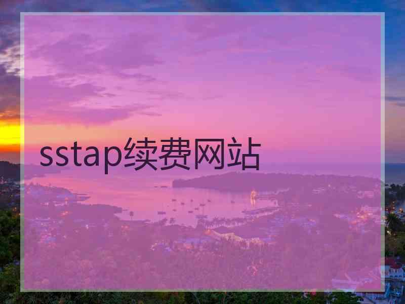 sstap续费网站