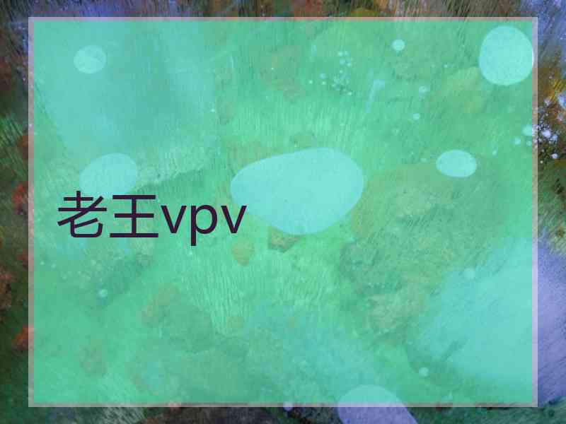 老王vpv