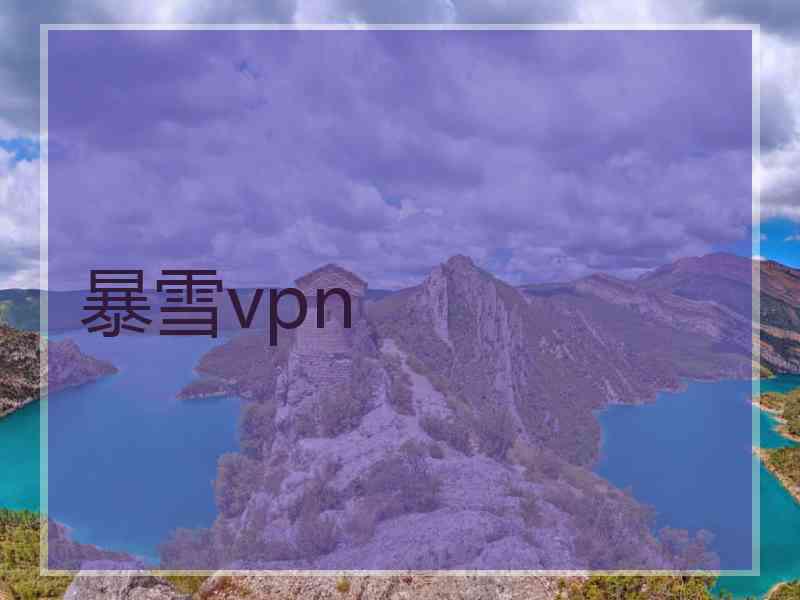 暴雪vpn