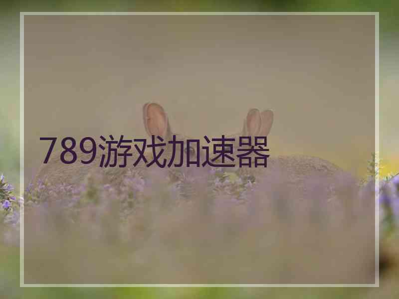 789游戏加速器