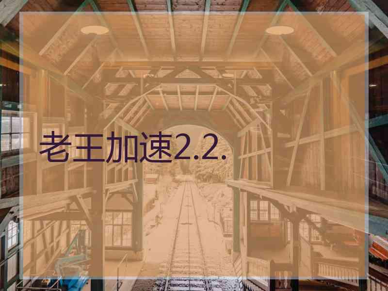 老王加速2.2.