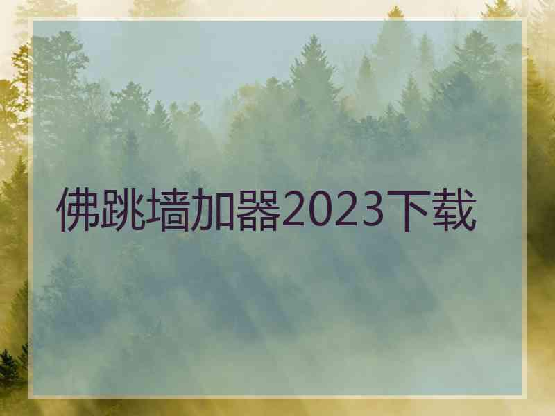 佛跳墙加器2023下载