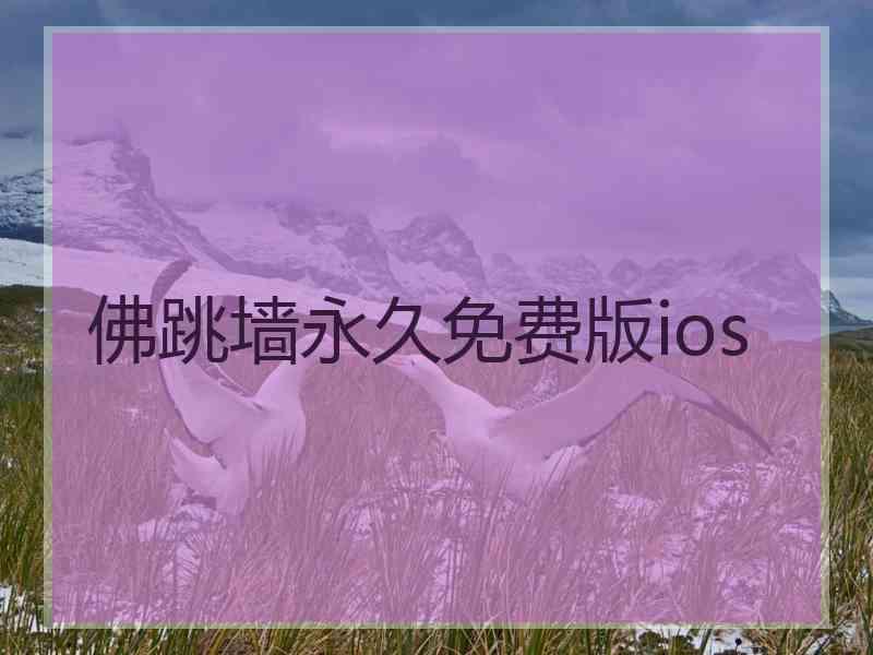 佛跳墙永久免费版ios