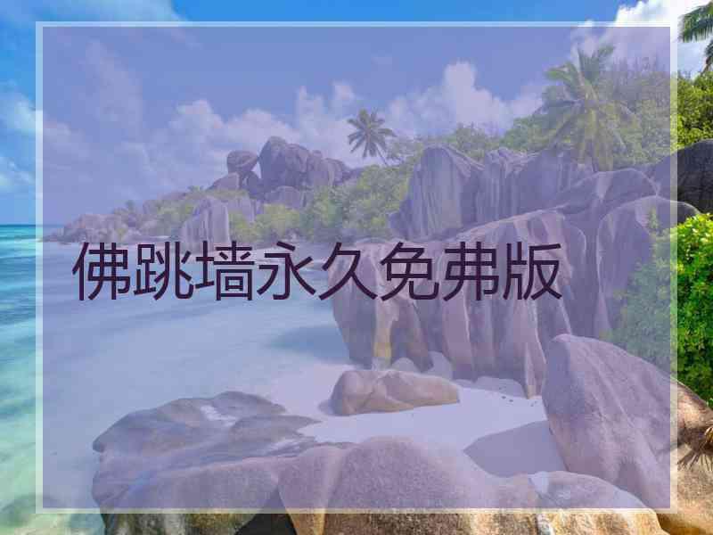 佛跳墙永久免弗版