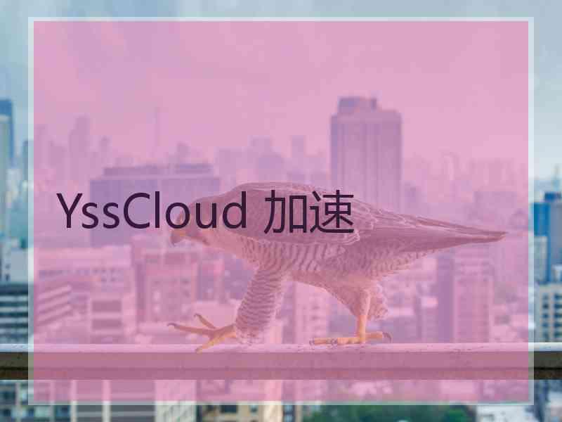 YssCloud 加速