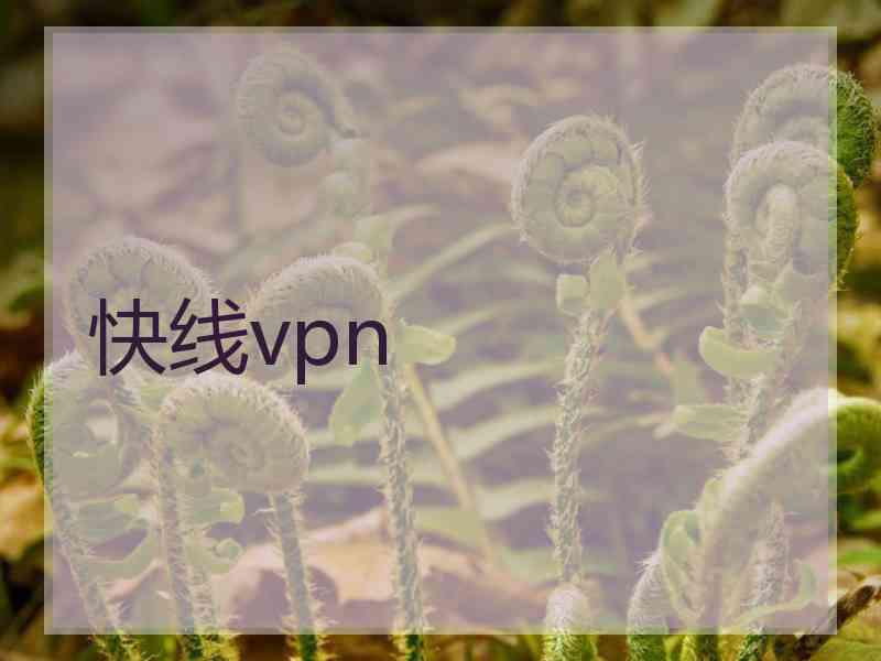 快线vpn